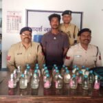Champa Arrest : देशी शराब की अवैध बिक्री करने वाले आरोपी को चांपा पुलिस ने किया गिरफ्तार, आबकारी एक्...