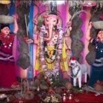 Janjgir Ganeshotsav : किसान के रूप में विराजे गणपति, सजावट में छत्तीसगढ़िया अंदाज, प्रसाद में छत्तीसग...