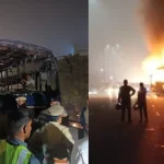 Fire in Sleeper Bus: हाईवे पर श्रमिकों से भरी बस में लगी आग, दो लोगों की मौत; कई झुलसे