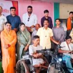 Chandrapur News : सुशासन तिहार के तहत समाधान शिविर आयोजित, हितग्राहियों को ट्राई सायकल और राशन कार्ड...