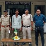 JanjgirChampa Arrest : 2 सौ 10 ग्राम गांजा के साथ आरोपी को नवागढ़ पुलिस ने किया गिरफ्तार, NDPS एक्ट क...