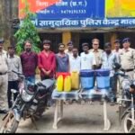 Sakti Arrest : मालखरौदा पुलिस ने आर्म्स एक्ट, आबकारी, जुआ एक्ट के मामले में 7 आरोपियों को किया गिरफ्...