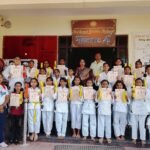 ब्रिलियंट पब्लिक स्कूल, बनारी, जांजगीर के कराते खिलाड़ियों ने क्यू बेल्ट सर्टिफिकेट अर्जित किया