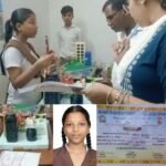 जल प्रदूषण विज्ञान मेला प्रदर्श में-कक्षा 10वीं चांपा की होनहार छात्रा अंशिका ऐरन अग्रवाल ने मारी बा...