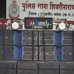 Sheorinarayan Police Action : अत्यधिक तेज आवाज में डीजे चलाने वाले डीजे संचालक के पर शिवरीनारायण पुल...