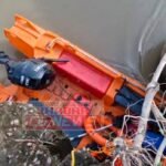 JanjgirChampa Big Update : रेस्क्यू करते एनीकट में फंसी DDRF की बोट, बोट में सवार थे नगर सेना के 4 ज...