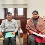 नई दिल्ली में केंद्रीय मंत्री से जांजगीर-चाम्पा की सांसद की हुई मुलाकात, क्षेत्र के विकास के मुद्दों...