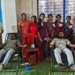 Baloda News : झपेली गांव की बेटियों की पहल से आयोजित हुआ रक्तदान शिविर