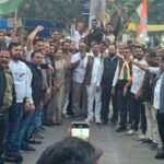 Janjgir News : कांग्रेसियों ने फूंका प्रधानमंत्री और ई.डी. का पुतला, जमकर नारेबाजी