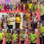 JanjgirChampa News : यूसीमास राज्य प्रतियोगिता में जांजगीर-चाम्पा के बच्चों ने चैंपियन बनकर जीती ट्र...