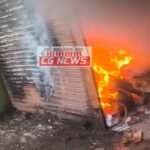 Akaltara Shop Fire : किराना दुकान में लगी आग, दमकल की 2 गाड़ी ने आग पर काबू पाया...