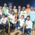 Sakti News : स्व. ओमप्रकाश सोनी की स्मृति में टेमर गांव में आयोजित रात्रि कालीन टेनिस बॉल क्रिकेट प्...