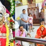 Janjgir News : खोखरा गांव में स्थित मां मनकादाई मंदिर में नवरात्रि के पहले दिन कलेक्टर जन्मेजय महोबे...