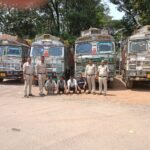 Raigarh Police Big Action : 4 ट्रकों से 82 लाख से अधिक का अवैध कबाड़ जब्त, छाल पुलिस ने बेरियर पर ना...