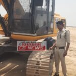 Sakti Big News : 'खबर सीजी न्यूज' की खबर का बड़ा असर, मरघट्टी गांव में महानदी पर 12 हाइवा जब्त और 1 च...