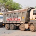 Janjgir-Akaltara Big Action : गिट्टी का अवैध परिवहन करते 5 हाइवा पर कार्रवाई, बिना रॉयल्टी का किया ज...