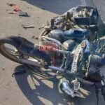 Janjgir-Bamhanidih Accident Death : कैप्सूल वाहन ने बाइक सवार व्यक्ति को कुचला, व्यक्ति की मौके पर ह...