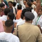 Janjgir News : विष्णुदेव साय सरकार के बुलडोजर अत्याचार के खिलाफ मुख्यमंत्री का पुतला दहन...