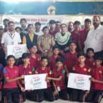 ब्रिलिएंट पब्लिक स्कूल बनारी, जांजगीर में सायबर क्राइम जागरूकता अभियान के तहत विशेष गतिविधि का आयोजन