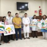 Baloda News : राजकेसर हॉस्पिटल बलौदा में वॉटर कलर पेंटिंग प्रतियोगिता का सफल आयोजन