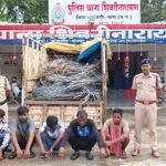Janjgir-Sheorinarayan Arrest : 11 केवी के 450 किलो सिल्वर तार की चोरी करने वाले सहित खरीददार 5 आरोपी...